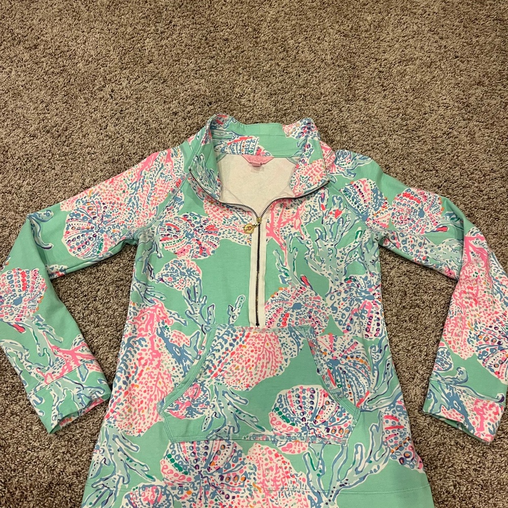 Lilly Pulitzer Skipper Popover - Fansea Coral